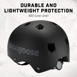 Mongoose All Terrain and Outtake BMX Bike Helmet, Kids and Youth, Multi Sport, Multiple Colors