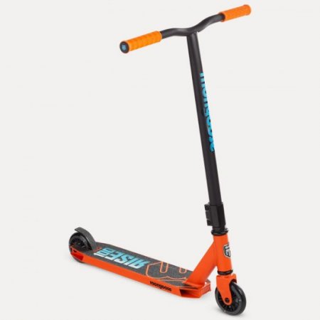 Mongoose Rise Youth and Adult Freestyle Stunt Scooter, High Impact 110mm Wheels, Bike-Style Grips, Lightweight Alloy Deck, Multiple Colors