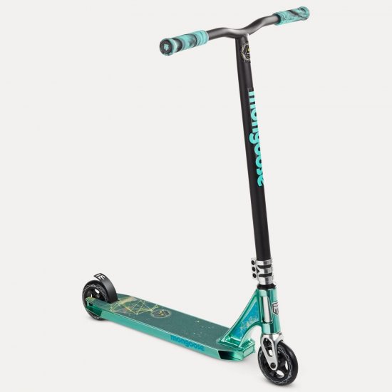 Mongoose Rise Youth and Adult Freestyle Stunt Scooter, High Impact 110mm Wheels, Bike-Style Grips, Lightweight Alloy Deck, Multiple Colors