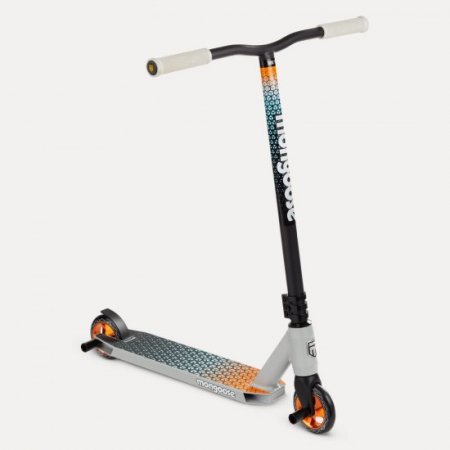 Mongoose Rise Youth and Adult Freestyle Stunt Scooter, High Impact 110mm Wheels, Bike-Style Grips, Lightweight Alloy Deck, Multiple Colors