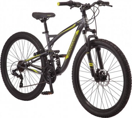 Mongoose Status Mountain Bike, Mens and Womens, Aluminum Frame, Multiple Colors