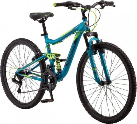 Mongoose Status Mountain Bike, Mens and Womens, Aluminum Frame, Multiple Colors