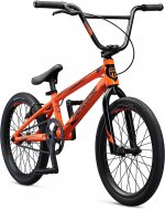 Mongoose Title Pro or Elite BMX Race Bike with 20 or 24-Inch Wheels in Red, Orange, or Black, Beginner or Returning Riders, Featuring Lightweight Tectonic T1 Aluminum Frame and Internal Cable Routing