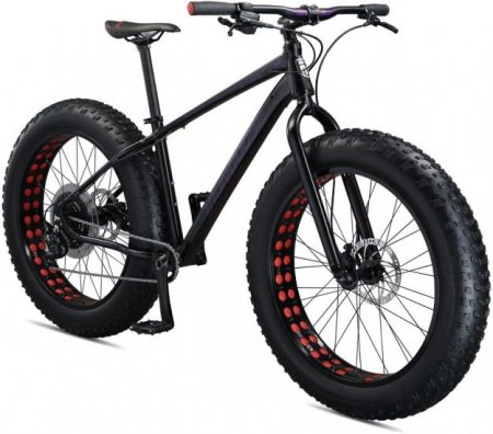 Mongoose Argus Sport Adult Fat Tire Mountain Bike, 26-Inch Wheels, Tetonic T2 Aluminum Frame, Hydraulic Disc Brakes, Multiple Colors