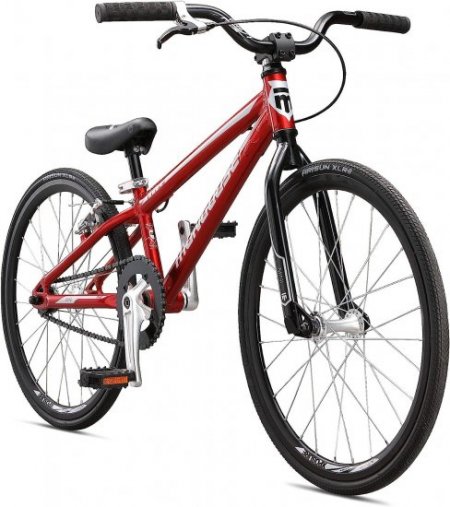 Mongoose Title Junior BMX Race Bike, 20-Inch Wheels, Beginner to Intermediate Riders, Lightweight Aluminum Frame, Internal Cable Routing