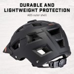 Mongoose Capture Bike Helmet with Go Pro Camera Mount, Adult and Youth Options