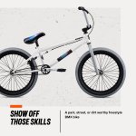 Mongoose Legion Freestyle Youth BMX Bike, Intermediate Level Rider, Steel Frame, 20 Inch Wheels, Boys and Girls