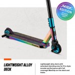 Mongoose Rise Youth and Adult Freestyle Stunt Scooter, High Impact 110mm Wheels, Bike-Style Grips, Lightweight Alloy Deck, Multiple Colors