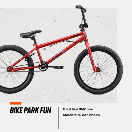 Mongoose Legion Freestyle Kids BMX Bike, Entry Level Performance, Steel Frame, 16-20 Inch Wheels, Boys and Girls